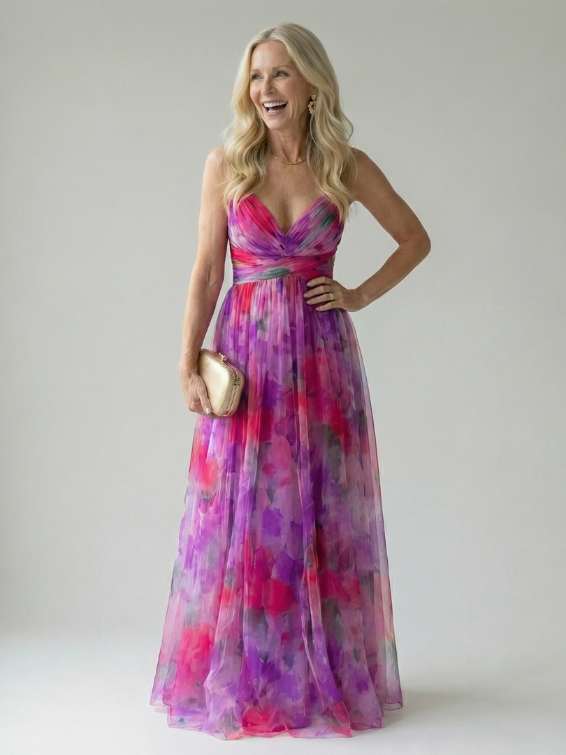 Charlotte| Soft Wrap Maxi Dress