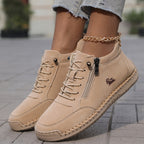 Mila — Comfortable Trainers with side zip