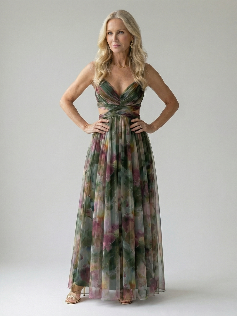 Charlotte| Soft Wrap Maxi Dress