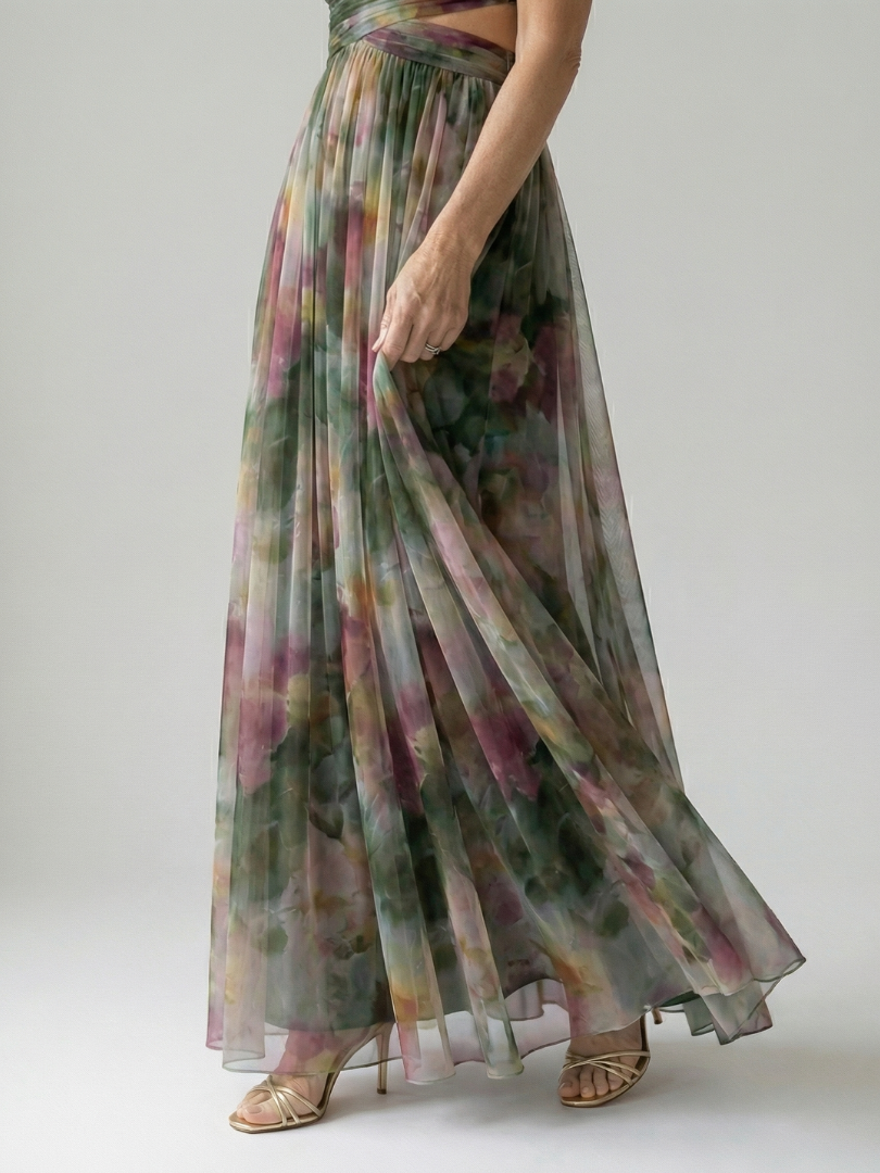 Charlotte| Soft Wrap Maxi Dress