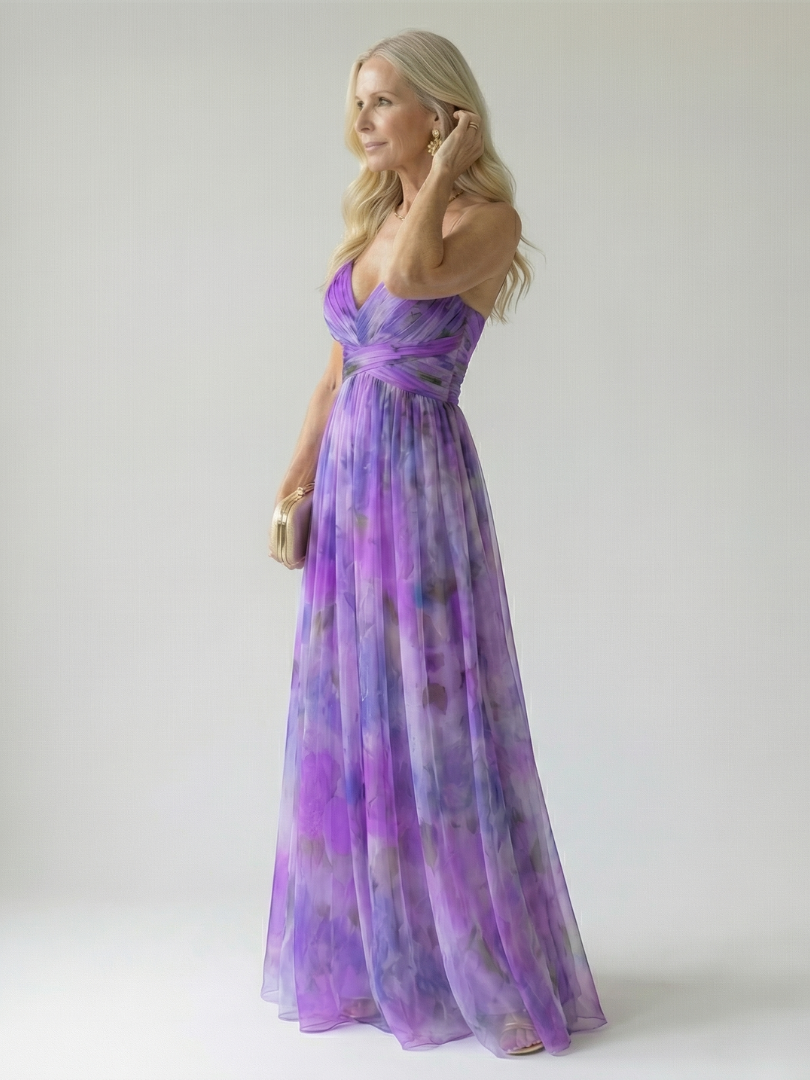 Charlotte| Soft Wrap Maxi Dress
