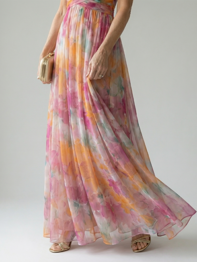 Charlotte| Soft Wrap Maxi Dress