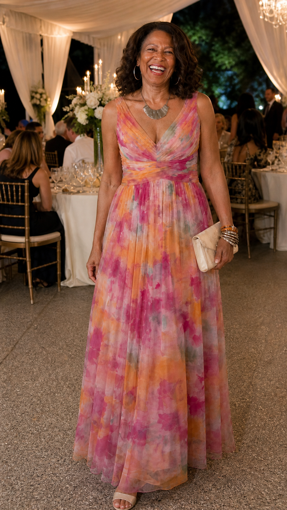 Charlotte| Soft Wrap Maxi Dress