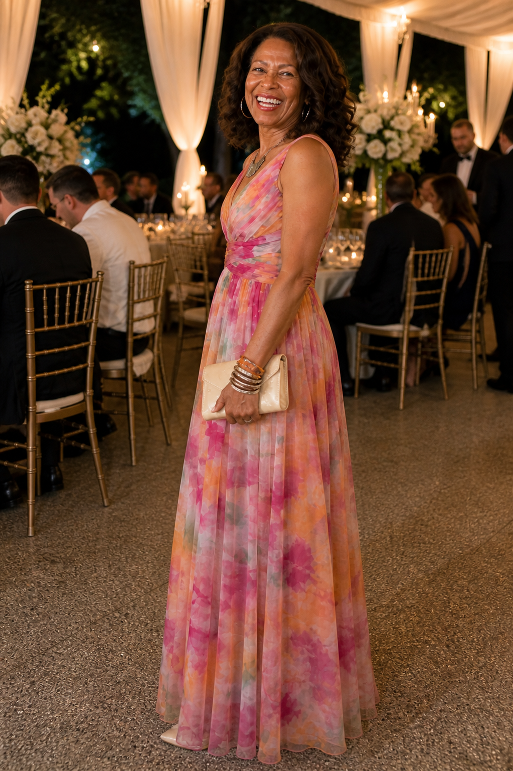 Charlotte| Soft Wrap Maxi Dress